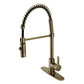 KINGSTON BRASS LS877XCTL-P CONTINENTAL SINGLE-HANDLE 1-HOLE DECK MOUNTED PRE-RINSE KITCHEN FAUCET