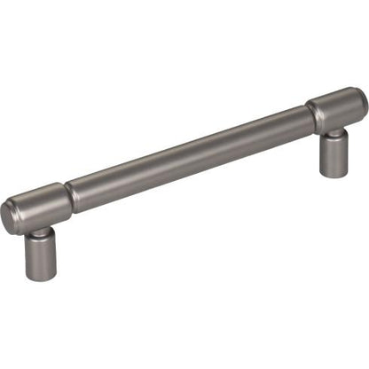 Top knobs (Pack of 10)- CLARENCE PULL 5 1/16 INCH (C-C) ASH GRAY