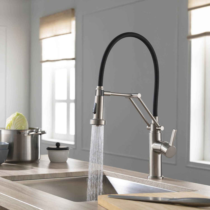 Engel Single Handle Pull Down Kitchen Faucet – KKF2014