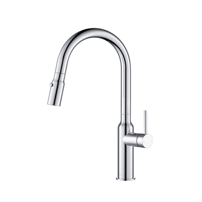 KIBI Hilo Single Handle High Arc Pull Down Kitchen Faucet – KKF2008