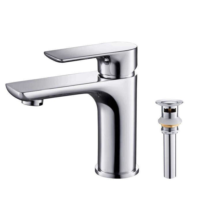 Tender Single Handle Bathroom Sink Faucet