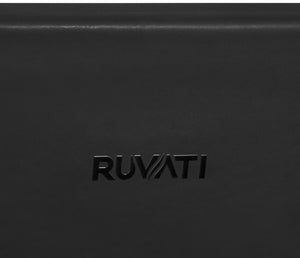 Ruvati 30-inch Matte Black Fireclay Modern Farmhouse Offset Drain Kitchen Sink Single Bowl – RVL4018MBK