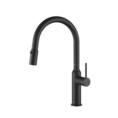 KIBI Hilo Single Handle High Arc Pull Down Kitchen Faucet – KKF2008